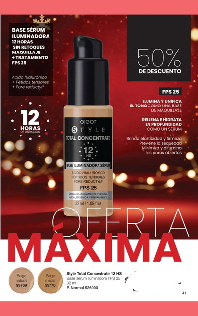 Style total concentrado 12 HS