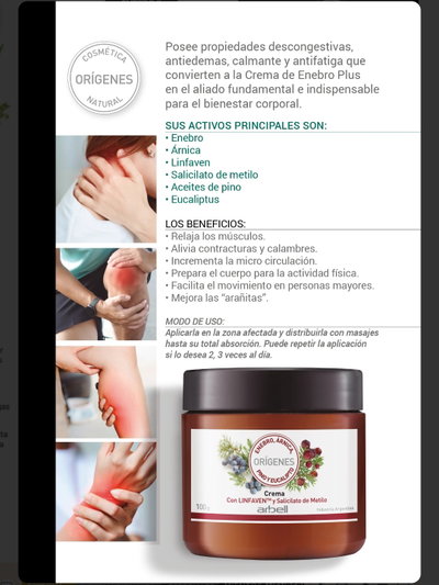 Crema corporal enebro 100g