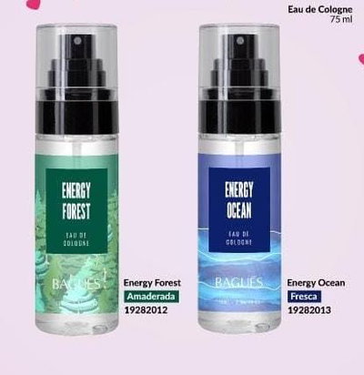 Eau de cologne 75 ml.