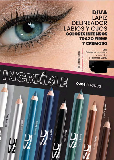 Delineador de ojos 1,2 g.