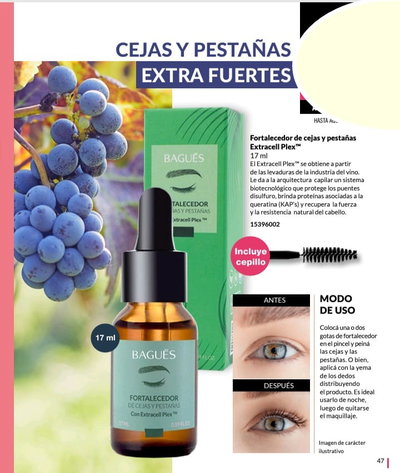 Fortalecedor de cejas y Pestañas 
