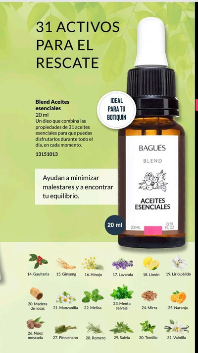 Blend aceite esenciales 20ml