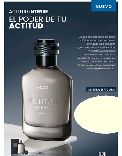 Actitud 55ml Eau de toilette masculino con atomizador 