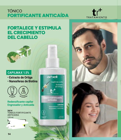 Tónico fortificante anticaida 125ml