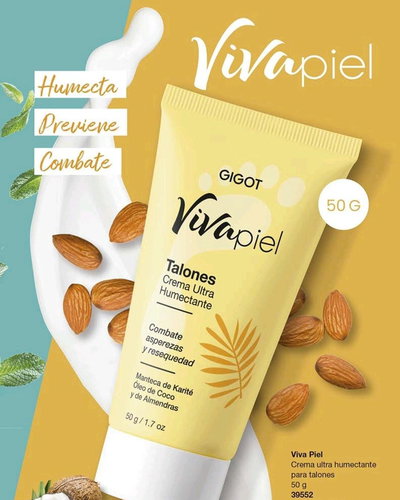 Crema ultra humectante para talones 50 g