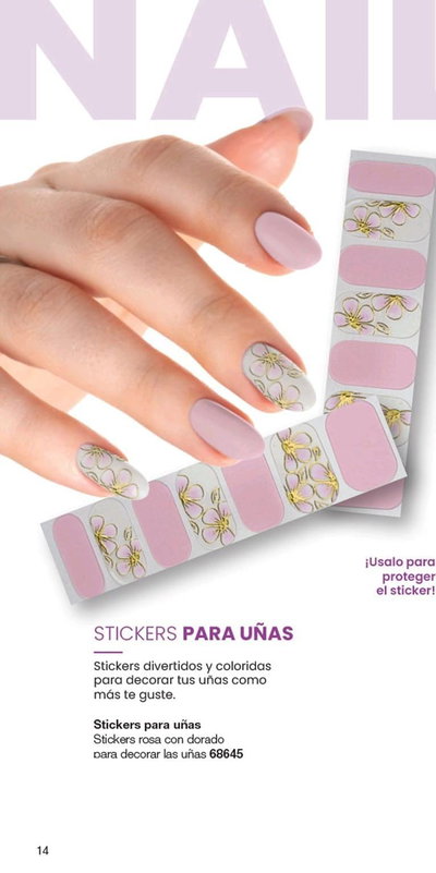 Stiker para uñas 