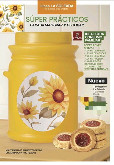 Tarro Lechero 2 litros 