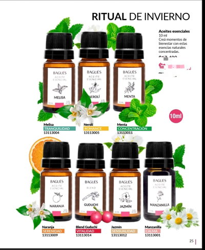 Aceites esenciales 10ml