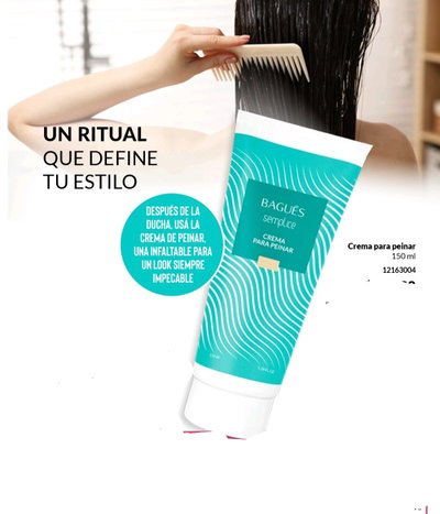 Crema para peinar 150 g.