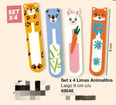 Set x 4 limas 