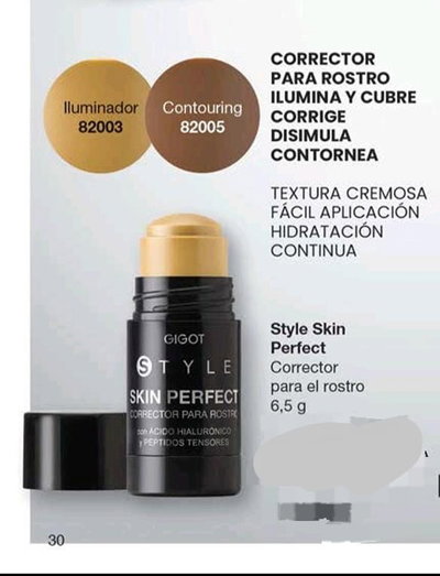 Corrector para rostro 6,5 g.