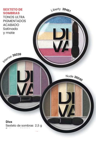 Sexteto de sombras 2,5 g.