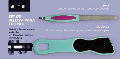 Set x 2 escofina y lima 