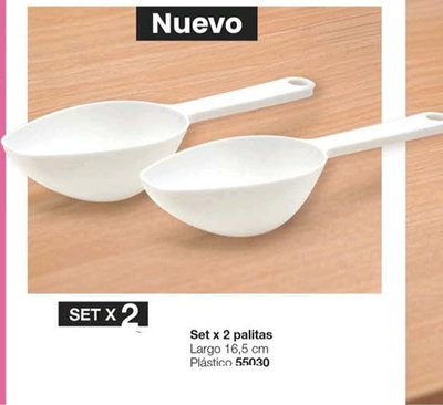 Set x 2 palitas 