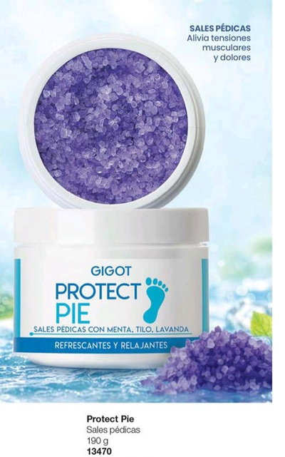 Sales pedicas 190 g.