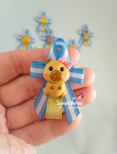 Escarapela Capibara Rosa