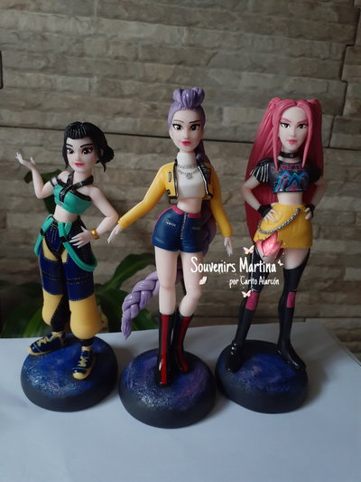 Huntrix x 3 figuras