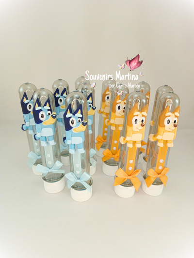 Tubo golosinero Bluey (10 unidades)