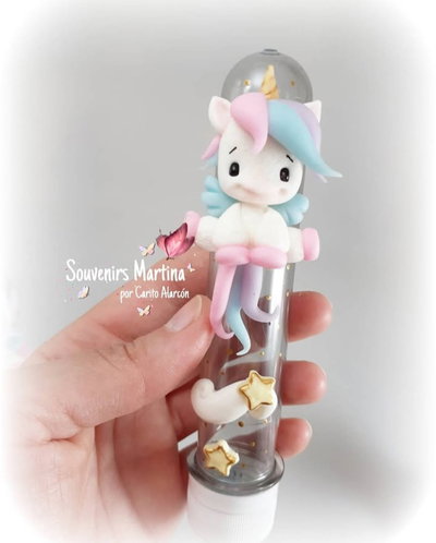 Tubo golosinero Unicornio Alas (10 unidades) 