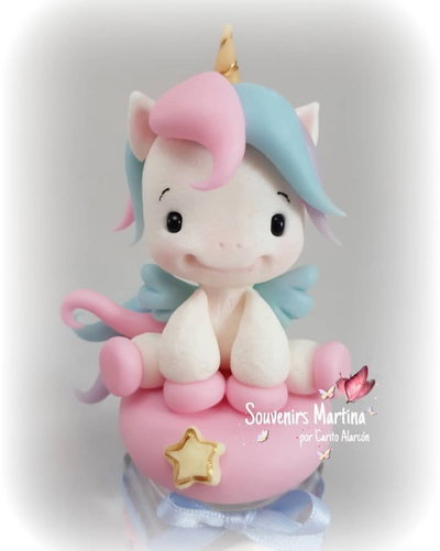 Frasquito golosinero 40cc Unicornio Alas (10 unidades)
