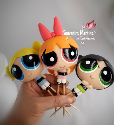 Adorno Chicas superpoderosas