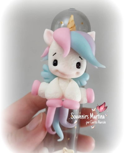Tubo golosinero Unicornio Alas (10 unidades) 