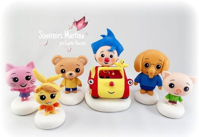 Adorno Plim Plim y sus amigos