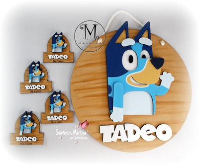 Imán Bluey x 10u.