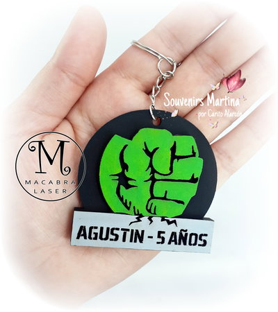 Llavero Superheroes x10u.