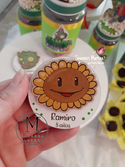 Imán Plants vs Zombies x 10u.