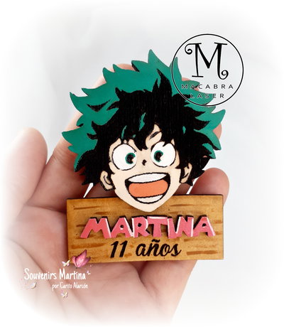 Imán My hero Academia x 10u.