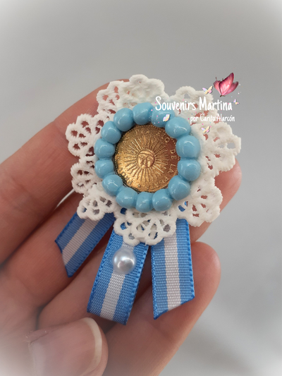 Escarapela Moneda Sol