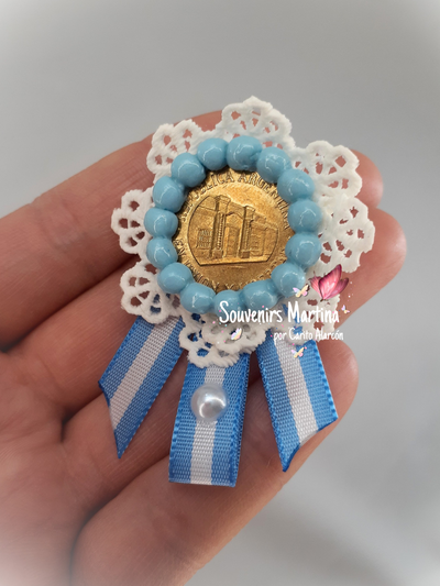 Escarapela Moneda Casita de Tucumán