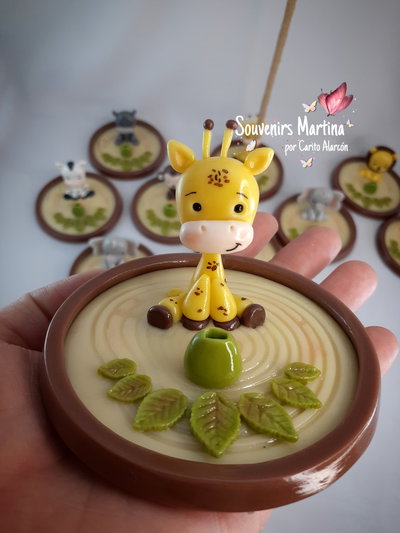 Porta sahumerio x10u. Animalitos de la selva 