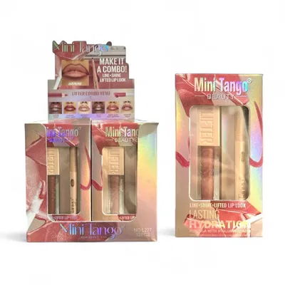 MINI TANGO delineador mas labial KIT LIFTED LIPLOOK 