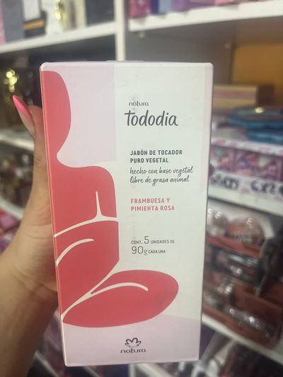 Caja de jabon  natura 