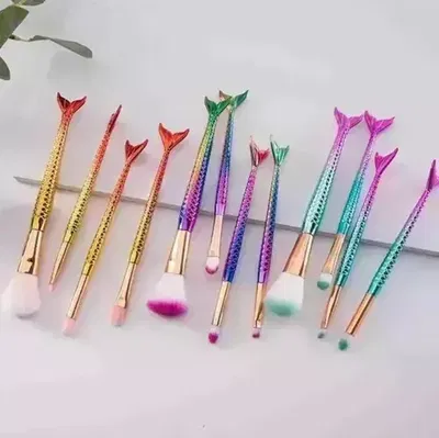 Brochas cola de sirena chica 