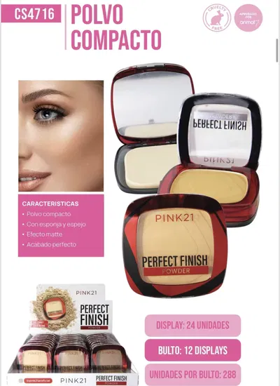 polvo compacto CS4716