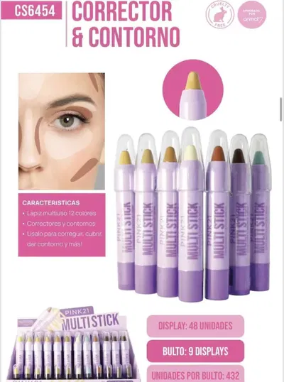  PINK21 CORRECTOR Y CONTORNO CS6454   