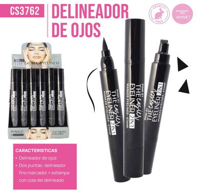 DELINEADOR CON SELLO PINK21 CS3762