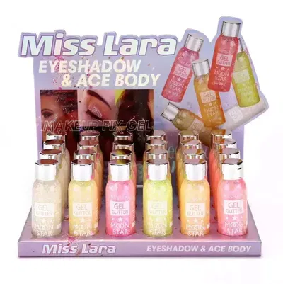 MISS LARA GEL GLITTER FLUO 