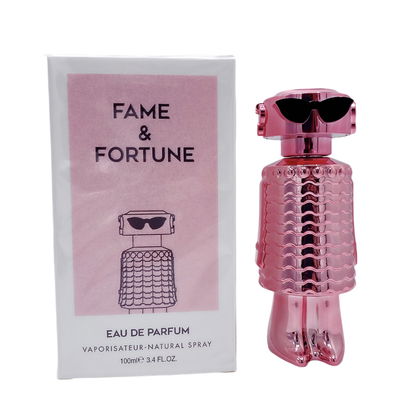 PERFUME MUJER FAME & FORTUNE ROSA 100ML