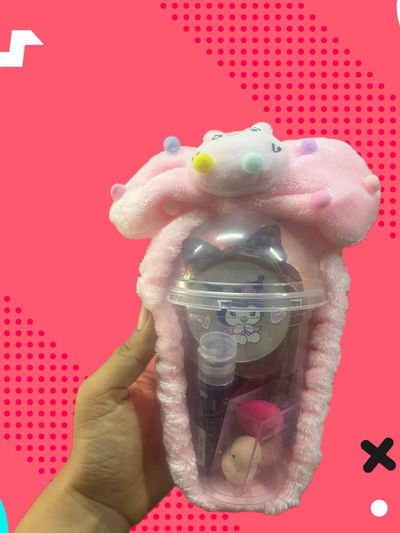 Vaso de maquillaje infantil