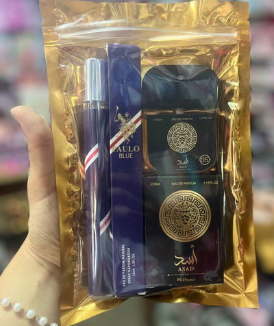 Combo perfumes 1 tubitos y 1 de cartera 