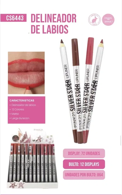 DELINEADOR DE LABIOS PINK21 CS6443