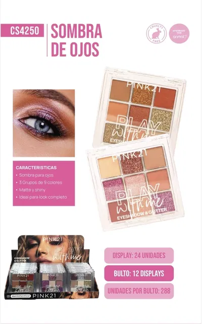 PALETA DE SOMBRA PINK21 CS4250/57200