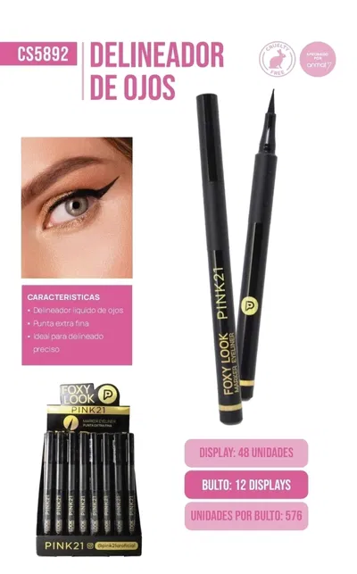DELINEADOR EN FIBRA PINK21 CS5892