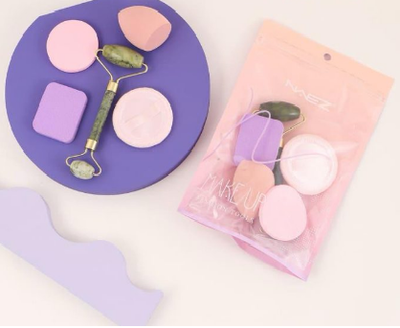 SET ESPONJA PARA MAQUILLAJE CON RODILLO NAEZ BC2199