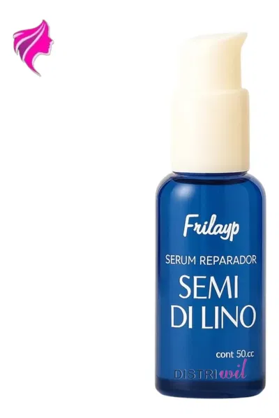 Serum Reparador Semi Di Lino Frilayp X50cc Repara Puntas Reconstruye