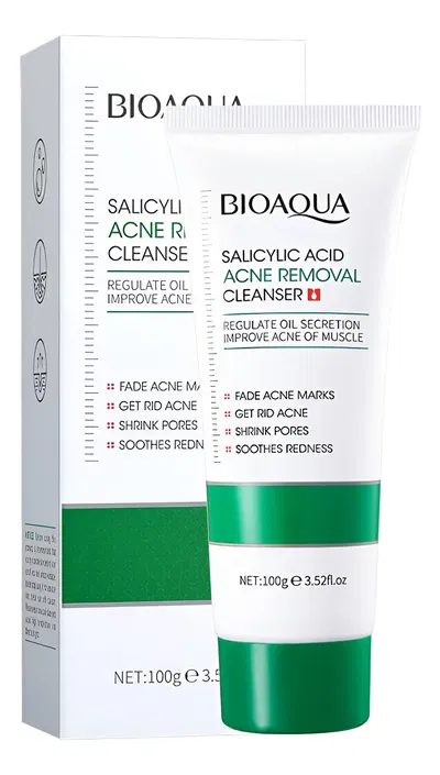 Limpiador Facial Remueve Acné Salicílico 100g - Bioaqua